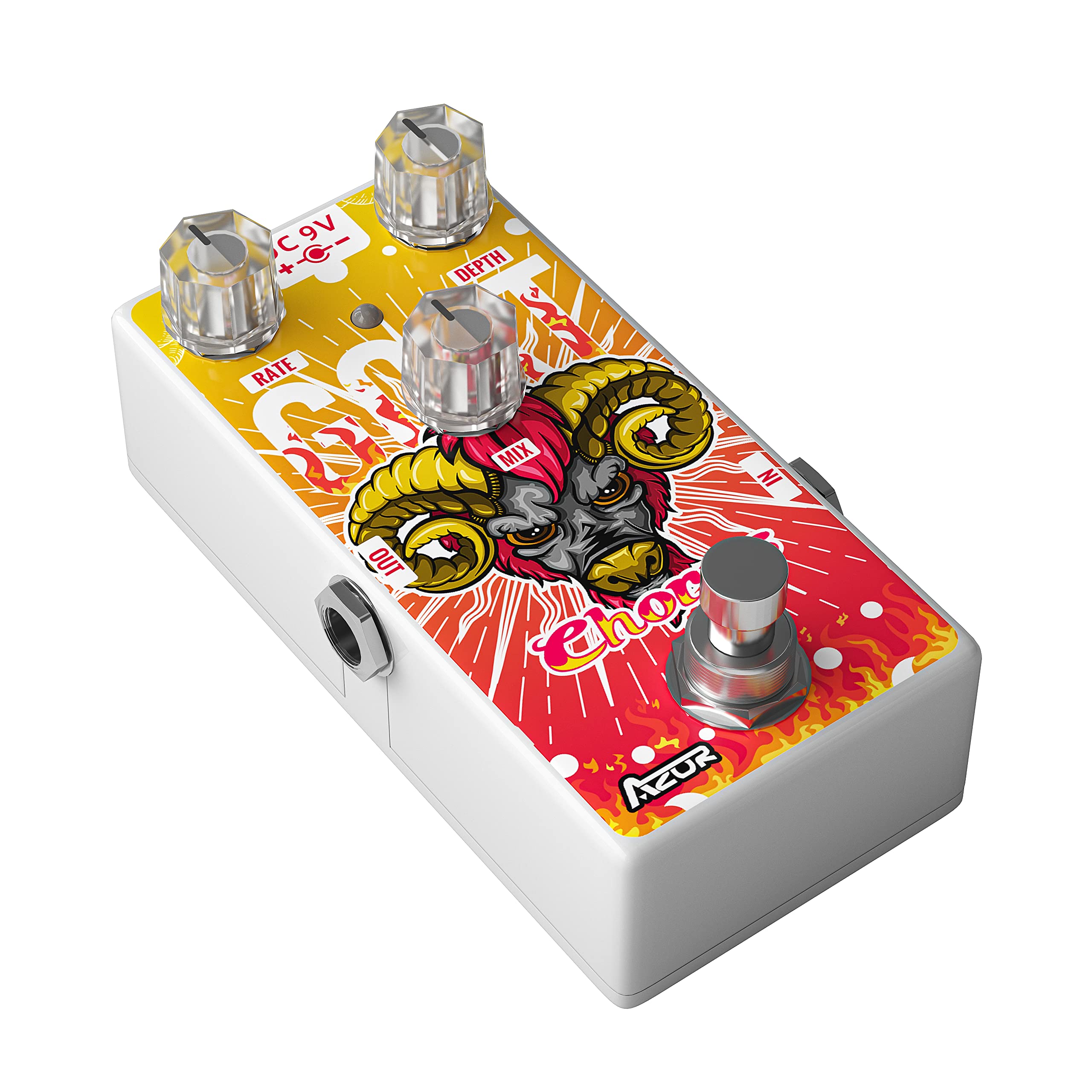 Amazon.com: AZOR Mini Digital Chorus Pedal AP511 Electric Guitar